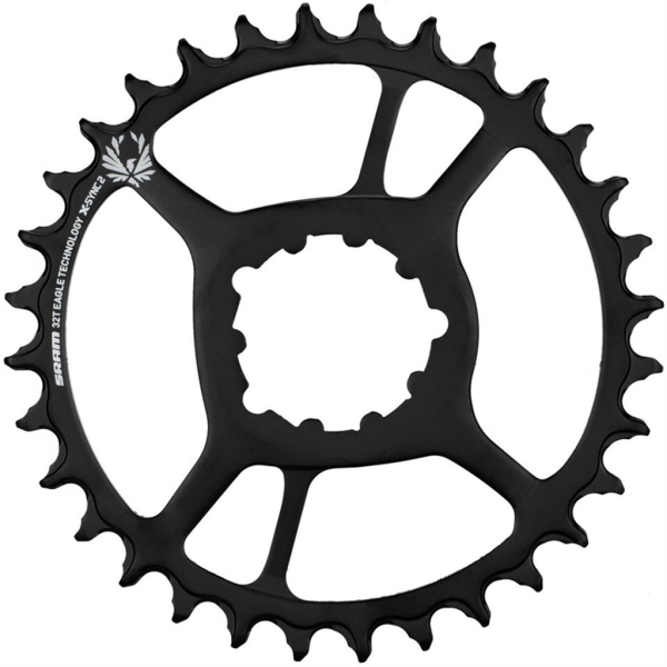 SRAM Chainring Eagle Steel X-Sync2 DM 3mmOffset Boost, black, 3